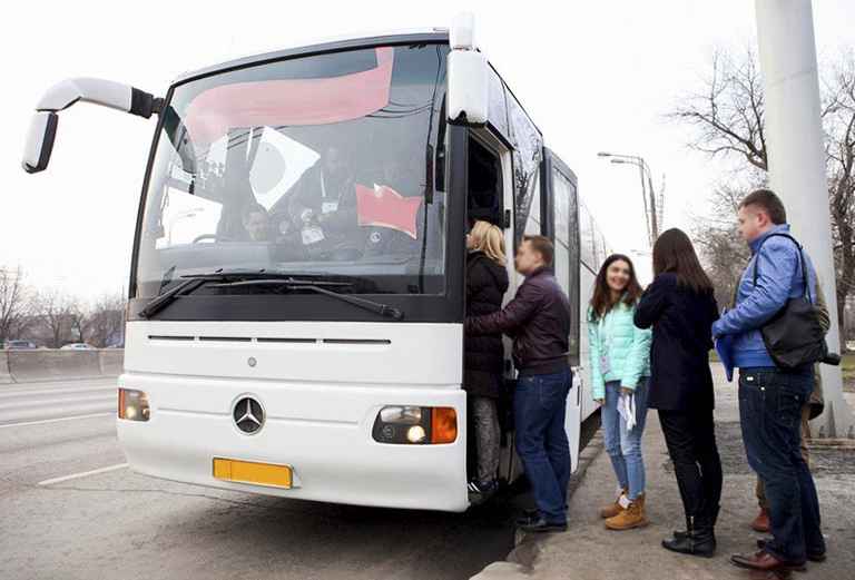 Пассажирские перевозки на автобусе по Санкт-Петербургу