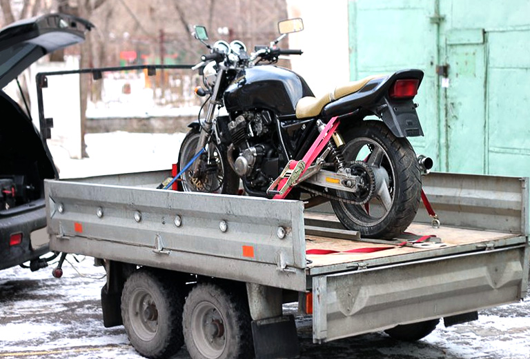 Перевезти мотоцикл цена из Санкт-Петербурга в Москву