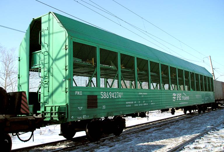 Железнодорожные перевозки легковой машины  из Тюмени в Сочи